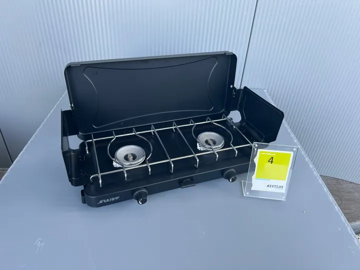2-flammiger Campingkocher / Gaskocher